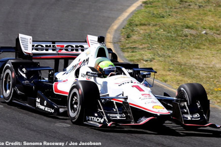 IndyCar test Sonoma Pigot Penske