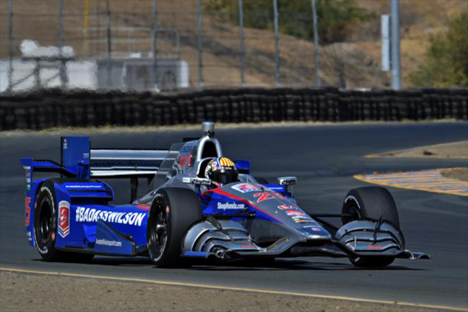 IndyCar2015_Sonoma_Qualifiche_Servia