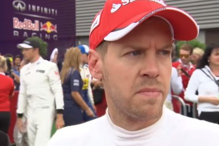 Intervista Vettel Belgio 2015