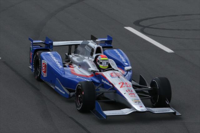 Justin Wilson IndyCar Pocono 2015