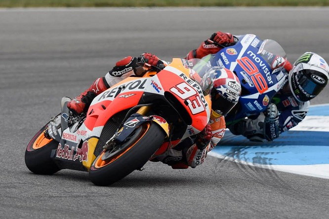 Marquez Honda Lorenzo Yamaha Indianapolis 2015