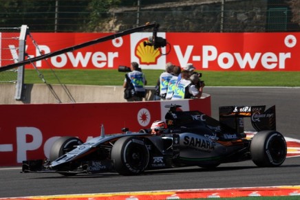 21.08.2015 - Free Practice 1, Nico Hulkenberg (GER) Sahara Force India F1 VJM08