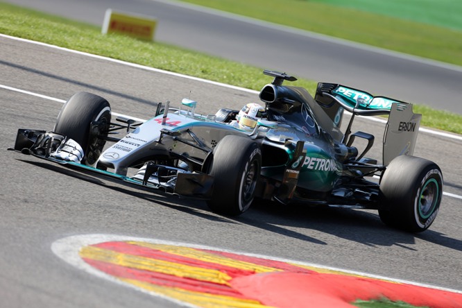 22.08.2015 - Free Practice 3, Lewis Hamilton (GBR) Mercedes AMG F1 W06