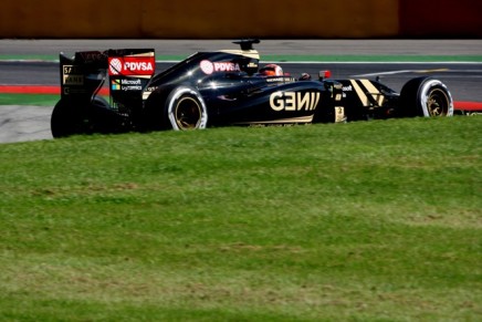 22.08.2015 - Free Practice 3, Romain Grosjean (FRA) Lotus F1 Team E23