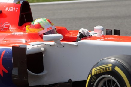 22.08.2015 - Qualifying, Roberto Merhi (ESP) Manor Marussia F1 Team