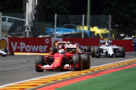 23.08.2015 - Race, Sebastian Vettel (GER) Scuderia Ferrari SF15-T