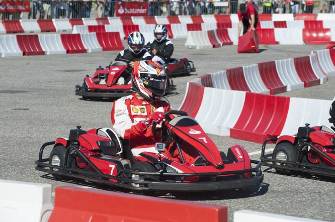 Raikkonen Kart Helsinki 2015