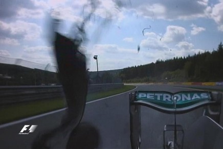 Rosberg Mercedes PL2 Belgio 2015 3