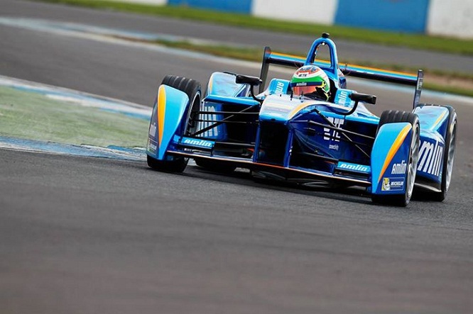 Simona de Silvestro Andretti Donington Formula E 2015