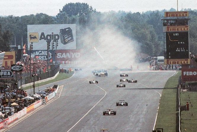 Derek Warwick Monza 1990