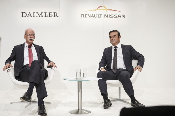 Conferenza Stampa Daimler_Renault_Nissan _IAA_2015