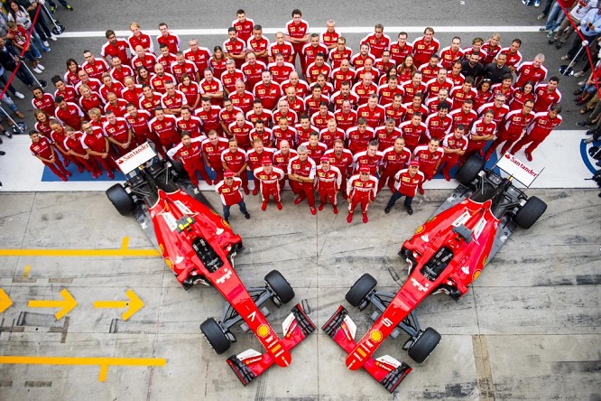 Foto Team Ferrari Monza 2015