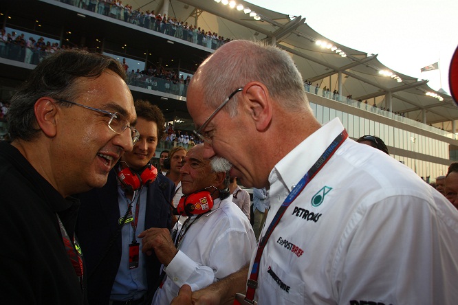 F1 | Marchionne: “Non mi fido di Mercedes, li vedo troppo calmi”