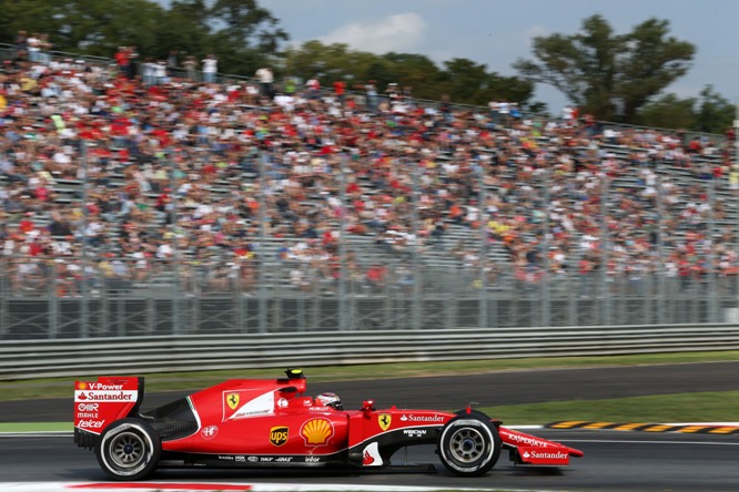 04.09.2015 - Free Practice 1, Kimi Raikkonen (FIN) Scuderia Ferrari SF15-T