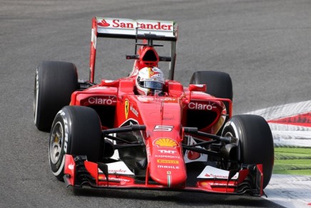 04.09.2015 - Free Practice 1, Sebastian Vettel (GER) Scuderia Ferrari SF15-T