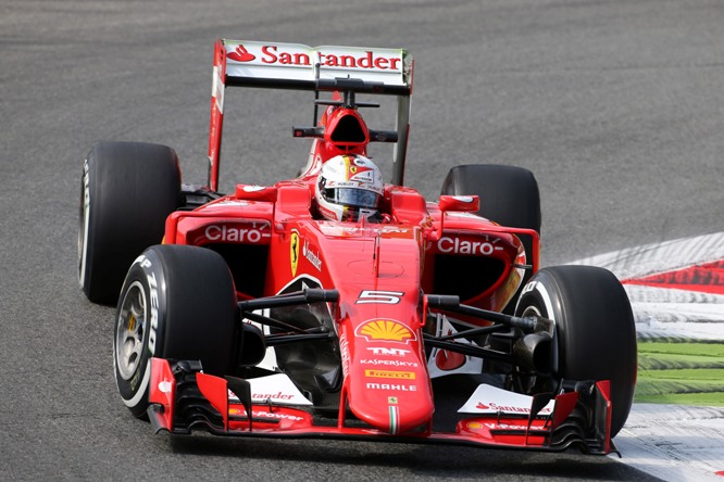 04.09.2015 - Free Practice 1, Sebastian Vettel (GER) Scuderia Ferrari SF15-T