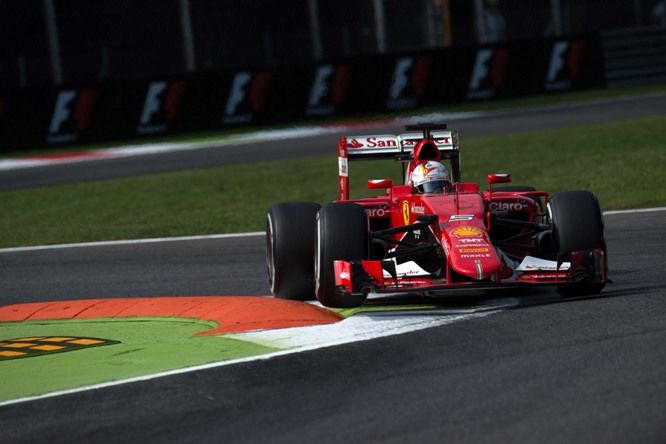 04.09.2015 - Free Practice 1, Sebastian Vettel (GER) Scuderia Ferrari SF15-T