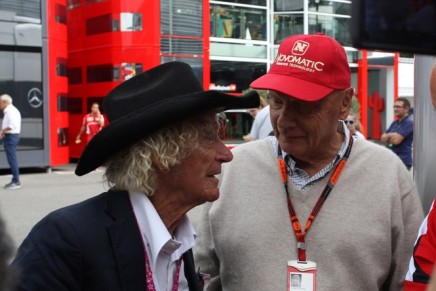 04.09.2015 - Arturo Merzario (ITA) and Niki Lauda (AU), Mercedes