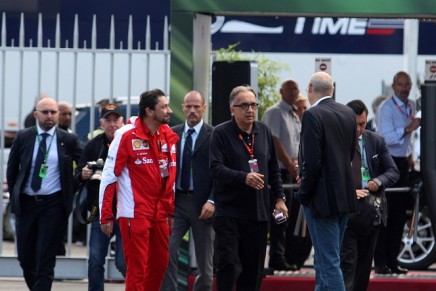 Italian Grand Prix, Monza 3 - 6 September 2015 - Marchionne