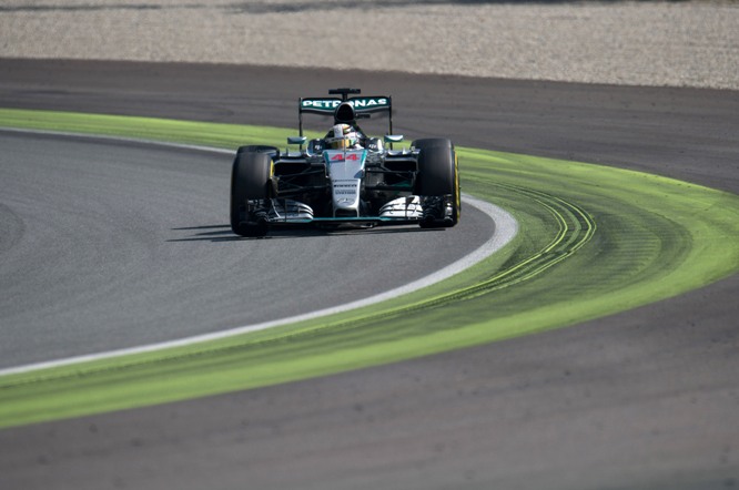 05.09.2015 - Qualifying, Lewis Hamilton (GBR) Mercedes AMG F1 W05