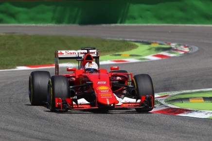 06.09.2015 - Race, Sebastian Vettel (GER) Scuderia Ferrari SF15-T