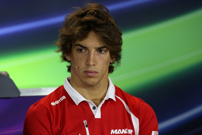 17.09.2015 - Press conference, Roberto Merhi (ESP) Manor Marussia F1 Team