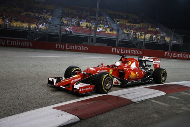 18.09.2015 - Free Practice 1, Sebastian Vettel (GER) Scuderia Ferrari SF15-T