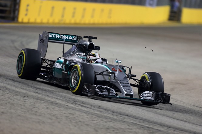 18.09.2015 - Free Practice 1, Lewis Hamilton (GBR) Mercedes AMG F1 W06