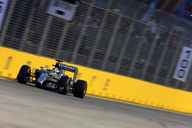 19.09.2015 - Free Practice 3, Lewis Hamilton (GBR) Mercedes AMG F1 W06