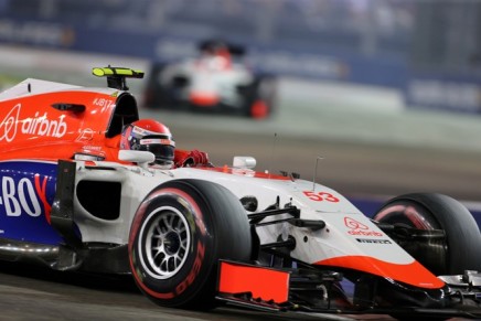 20.09.2015 - Race, Alexander Rossi (USA) Manor Marussia F1 Team