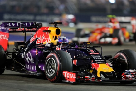 20.09.2015 - Race, Daniel Ricciardo (AUS) Red Bull Racing RB11