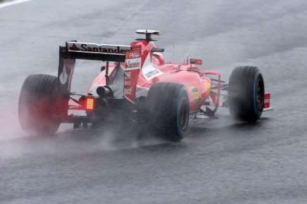 25.09.2015 - Free Practice 1, Kimi Raikkonen (FIN) Scuderia Ferrari SF15-T