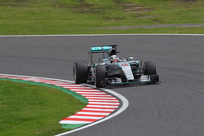 26.09.2015 - Free Practice 3, Lewis Hamilton (GBR) Mercedes AMG F1 W06