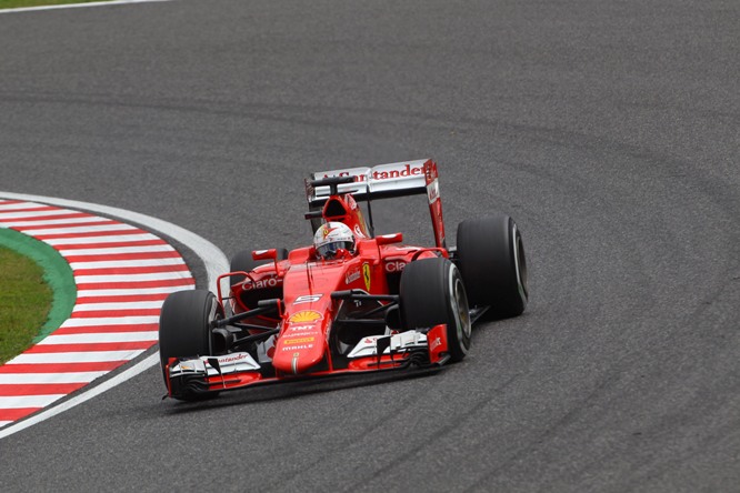 26.09.2015 - Free Practice 3, Sebastian Vettel (GER) Scuderia Ferrari SF15-T