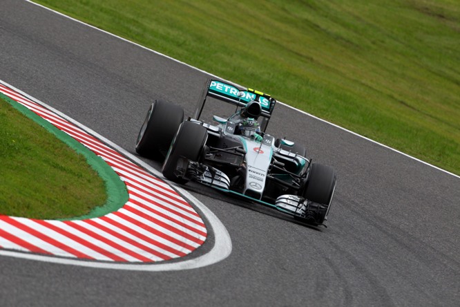 26.09.2015 - Free Practice 3, Nico Rosberg (GER) Mercedes AMG F1 W06