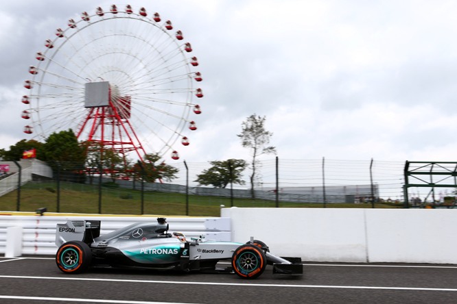 26.09.2015 - Free Practice 3, Lewis Hamilton (GBR) Mercedes AMG F1 W06