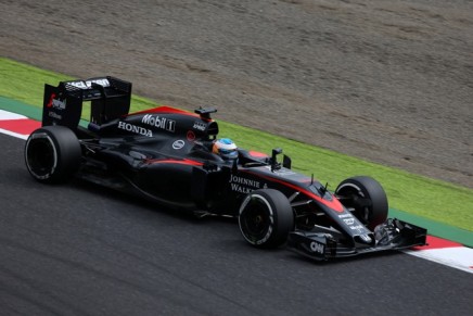 26.09.2015 - Free Practice 3, Fernando Alonso (ESP) McLaren Honda MP4-30