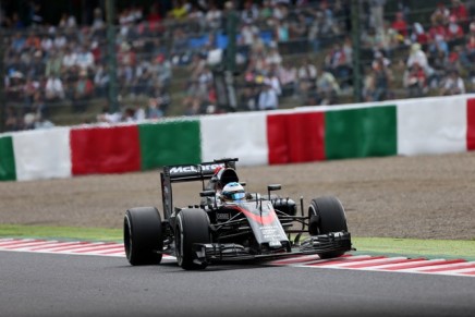 26.09.2015 - Free Practice 3, Fernando Alonso (ESP) McLaren Honda MP4-30