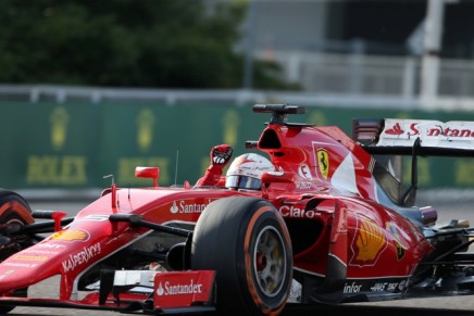 27.09.2015 - Race, 3rd position Sebastian Vettel (GER) Scuderia Ferrari SF15-T