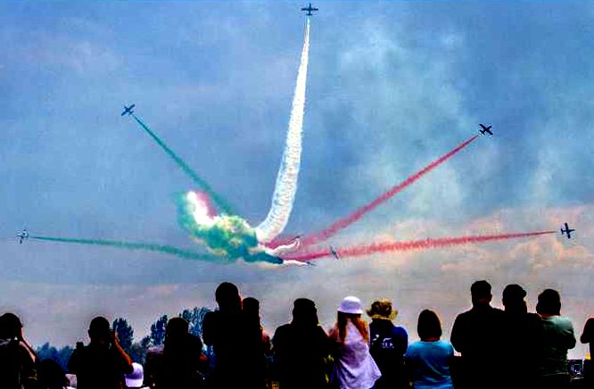 Rivolto Frecce Tricolori 2015