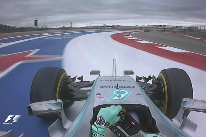 Errore Mercedes Rosberg Austin 2015