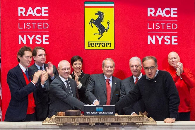 Ferrari Wall Street Marchionne Elkann Felisa