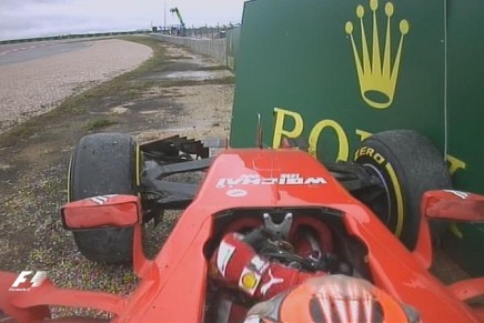 Incidente Ferrari Raikkonen Austin 2015