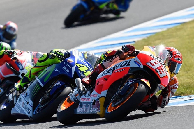 Marquez Rossi Phillip Island 2015