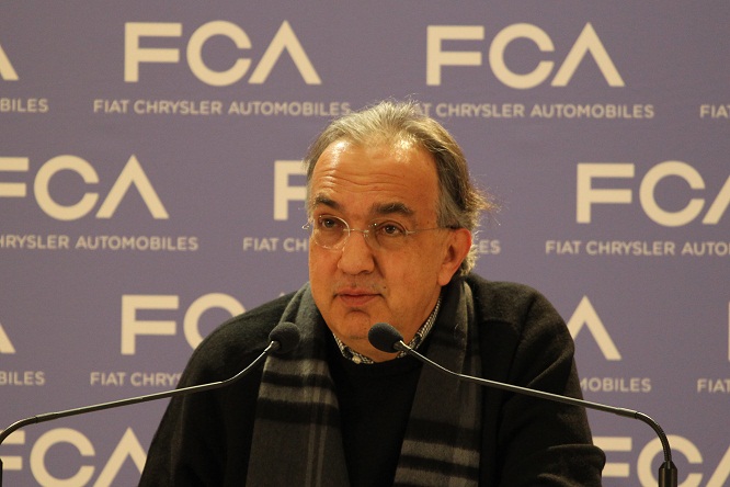 Geneva Motor Show 2015 Marchionne Ferrari