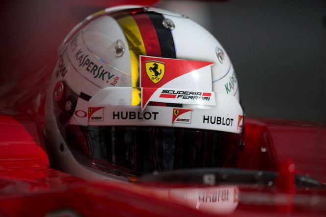 09.10.2015 - Free Practice 1, Sebastian Vettel (GER) Scuderia Ferrari SF15-T