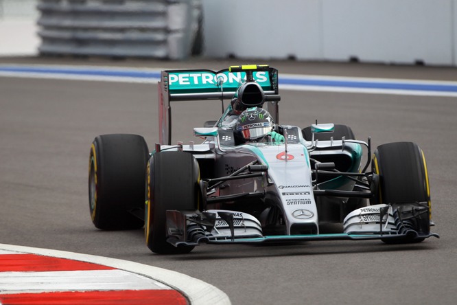 10.10.2015 -  Qualifying, Nico Rosberg (GER) Mercedes AMG F1 W06