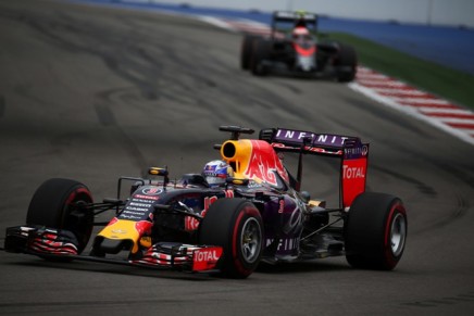 11.10.2015 - Race, Daniel Ricciardo (AUS) Red Bull Racing RB11