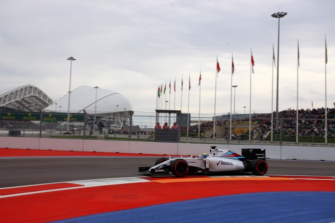 11.10.2015 - Race, Felipe Massa (BRA) Williams F1 Team FW37