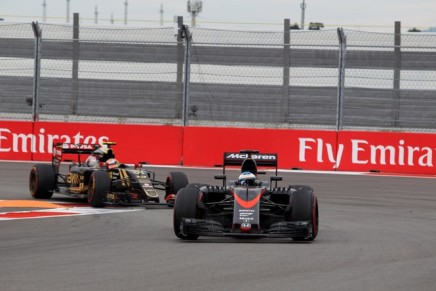 11.10.2015 - Race, Fernando Alonso (ESP) McLaren Honda MP4-30